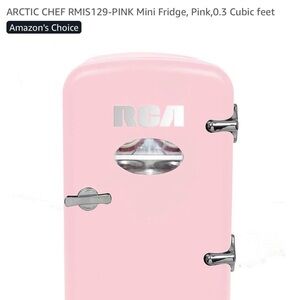 RCA Pink Mini Fridge